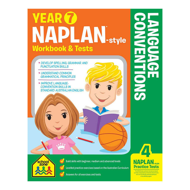 Workbook a testy Schoolzone Naplan 7.