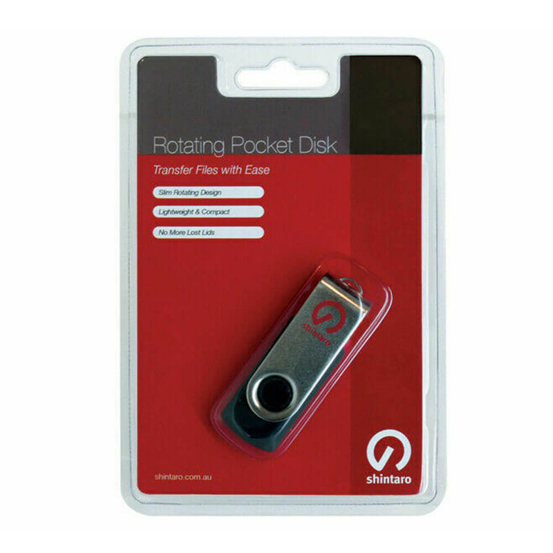 Shintaro Rotierende Pocket Disk USB 2.0