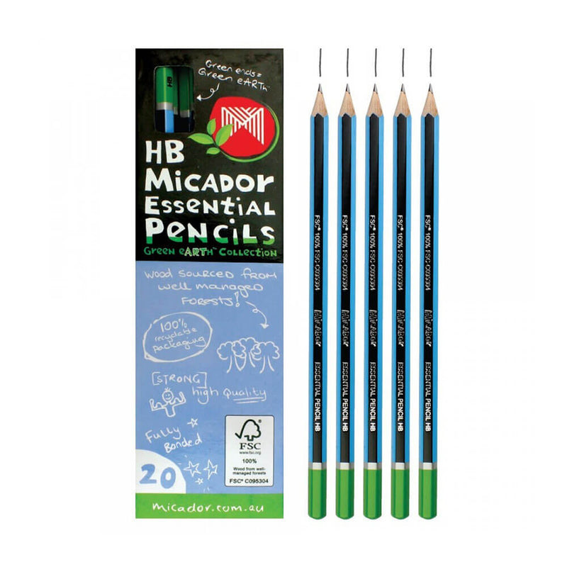 Esenciální grafitové tužky Micador (20pk)