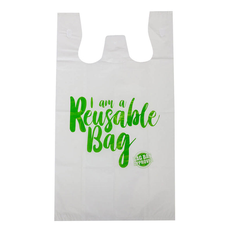 Capri Reseible Singlet Bags 36 Micron 100pk (bílá)