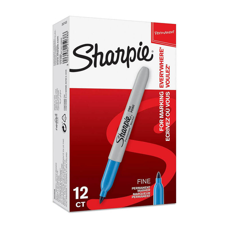 Sharpie Permanent-Feinmarker 1,0 mm (12 Stück)