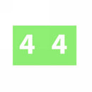 Avery Farbcodierungsetiketten 25 x 38 mm, 180 Stk