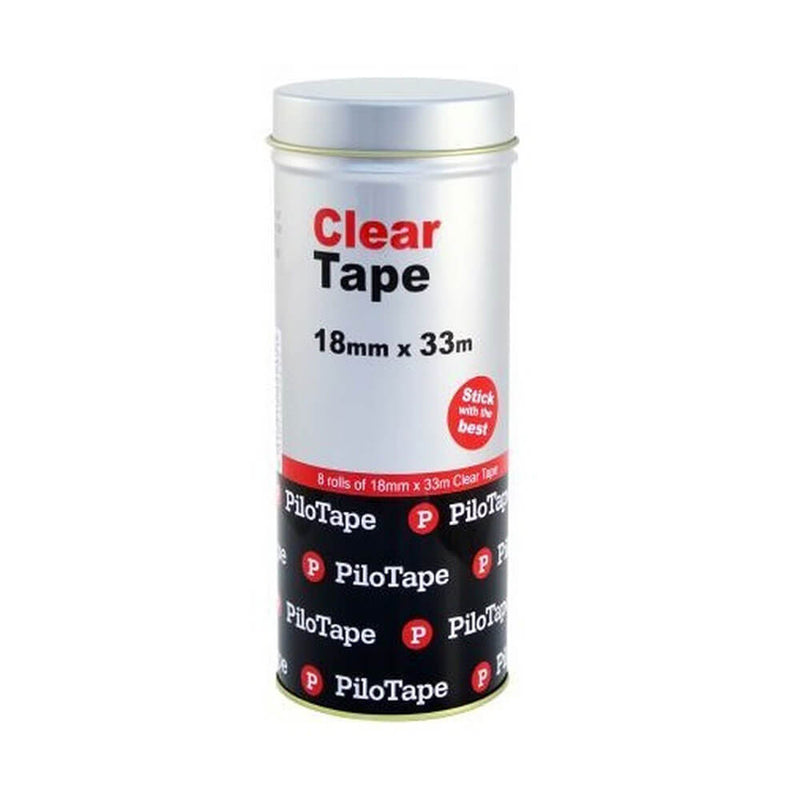 Pilotape Clear Tape (8 Rollenspk)