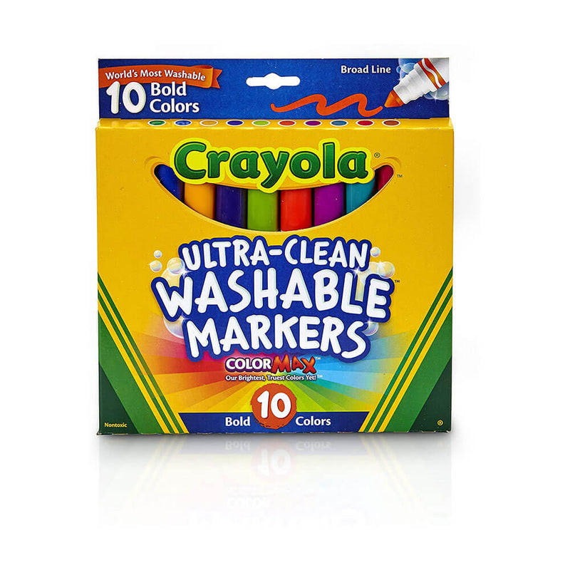 Crayola waschbarer Broadline-Marker 10er-Pckg