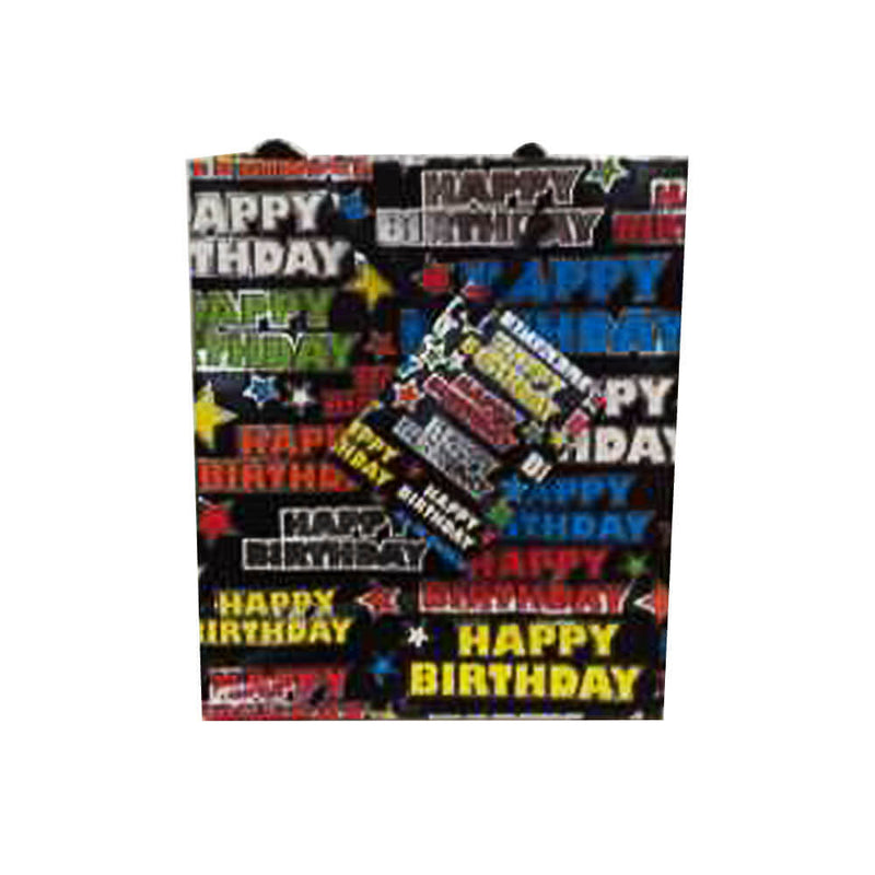 Ozcorp všechno nejlepší k narozeninám dárková taška (černá)