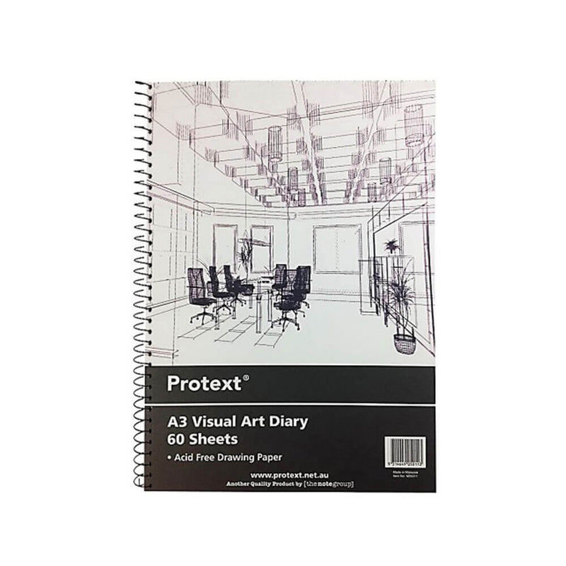 Protext Visual Art Diary 60 listů 110GSM (bílá)