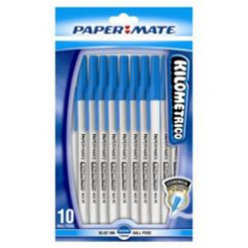 Paper Mate Kilometrico Ballpoint Pen (středně modrá)