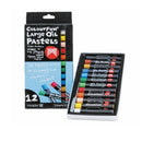 Micador Oil Pastels 12pk nejrůznější (velké)