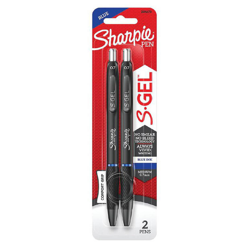 Sharpie S-Gel zatahovací středisko pero 0,7 mm (2pk)