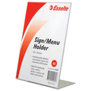 Deflekto Slanted Portrait Single Sign držák