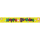 Alpen Parties for Everyone Happy Birthday Foil Banner 360cm