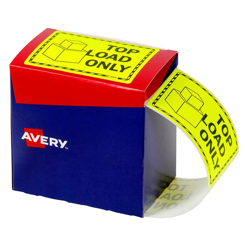 Avery štítky 750ks 75x99,6 mm (žlutá)
