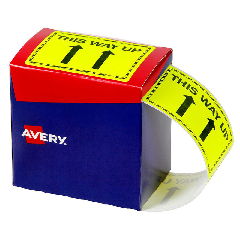 Avery štítky 750ks 75x99,6 mm (žlutá)