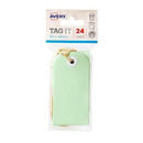 Avery značky s řetězcem 24pk (96x48mm)