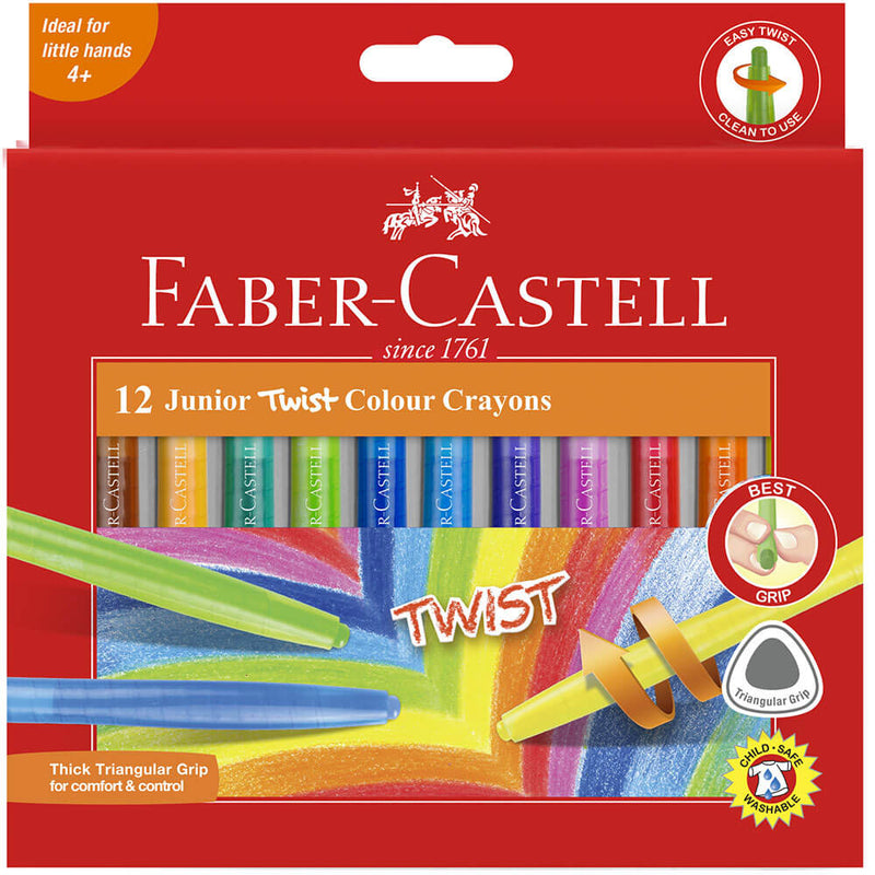 Faber-Castell Twistiable pastelky 12pk (nejrůznější)