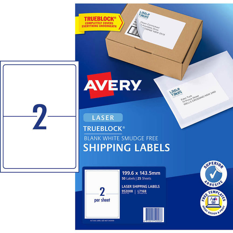 Avery Laser-Versandetiketten (50 Stück)