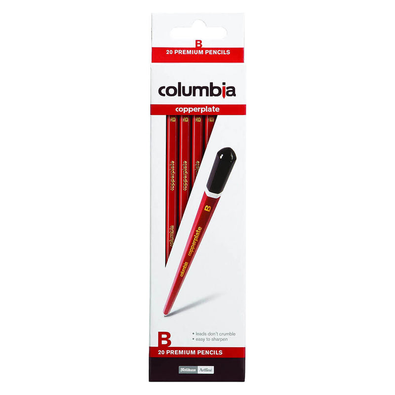  Columbia Copperplate Premium Bleistifte (Box mit 20 Stück)