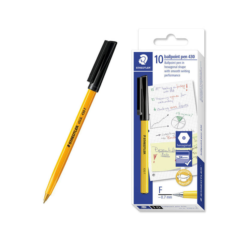 Staedtler Stick Fine Ballpoint Pen (krabice 10)