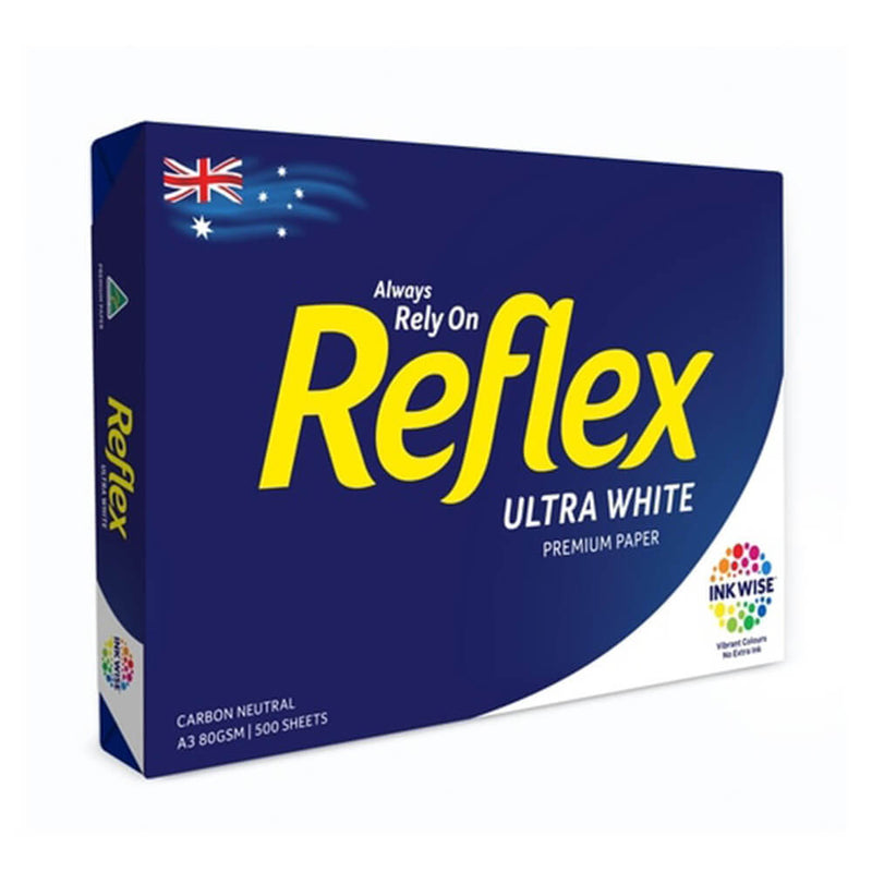 Reflex White Copy Paper 80gsm (1 Ream)