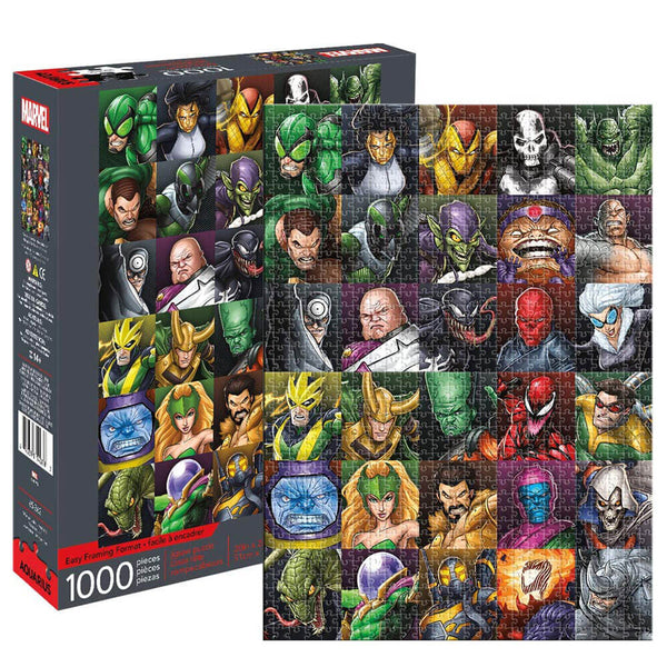 Marvel Villains Collage 1000pc Puzzle