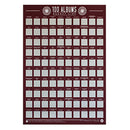 Gift Republic Bucket List Rubbelposter