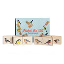 Ekologické obtisky dřevěné domino