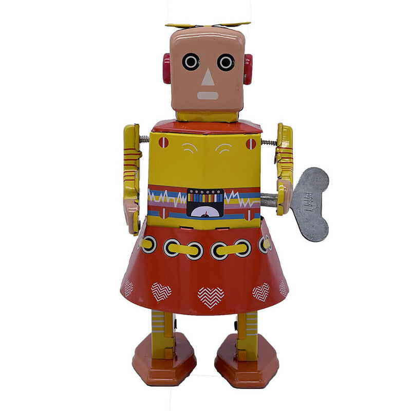 Pan & paní Tin Robot Toy 15cm